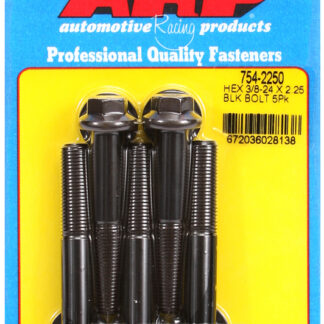 ARP 3/8-24 x 2.250 hex 7/16 wrenching black oxide bolts