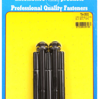 ARP 3/8-24 x 3.500 hex 7/16 wrenching black oxide bolts