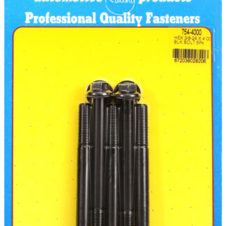 ARP 3/8-24 x 4.000 hex 7/16 wrenching black oxide bolts