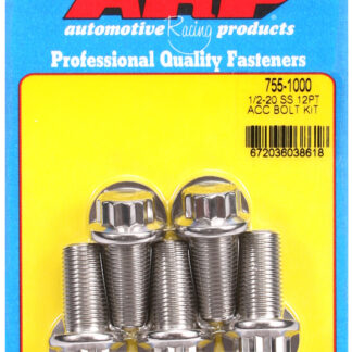 ARP 1/2-20 x 1.000 12pt SS bolts