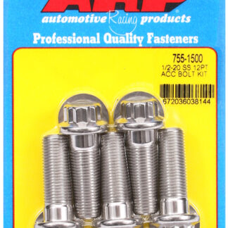 ARP 1/2-20 x 1.500 12pt SS bolts