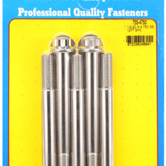 ARP 1/2-20 x 4.750 12pt SS bolts