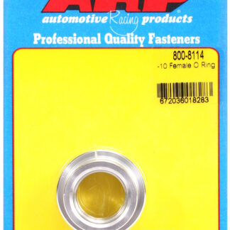ARP -10 female O ring aluminum weld bung