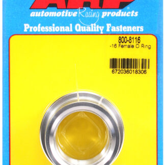 ARP -16 female O ring aluminum weld bung
