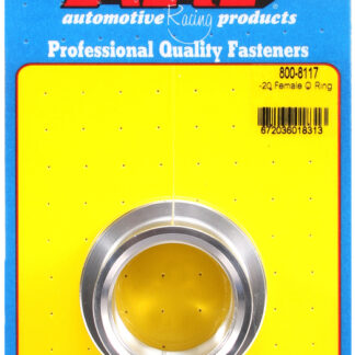 ARP -20 female O ring aluminum weld bung