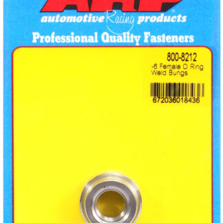 ARP -6 female O ring steel weld bung