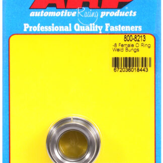 ARP -8 female O ring steel weld bung