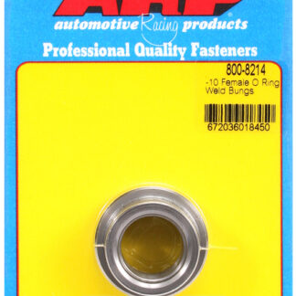 ARP -10 female O ring steel weld bung