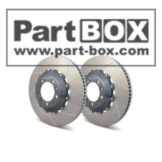 Giro Disc Porsche: 997.1GT3/GT2: Front 380mm 2-piece Rotor Upgrade